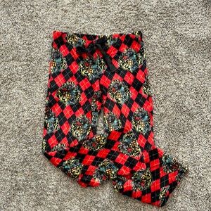Harry Potter Hogwarts Pj Pants- Size M